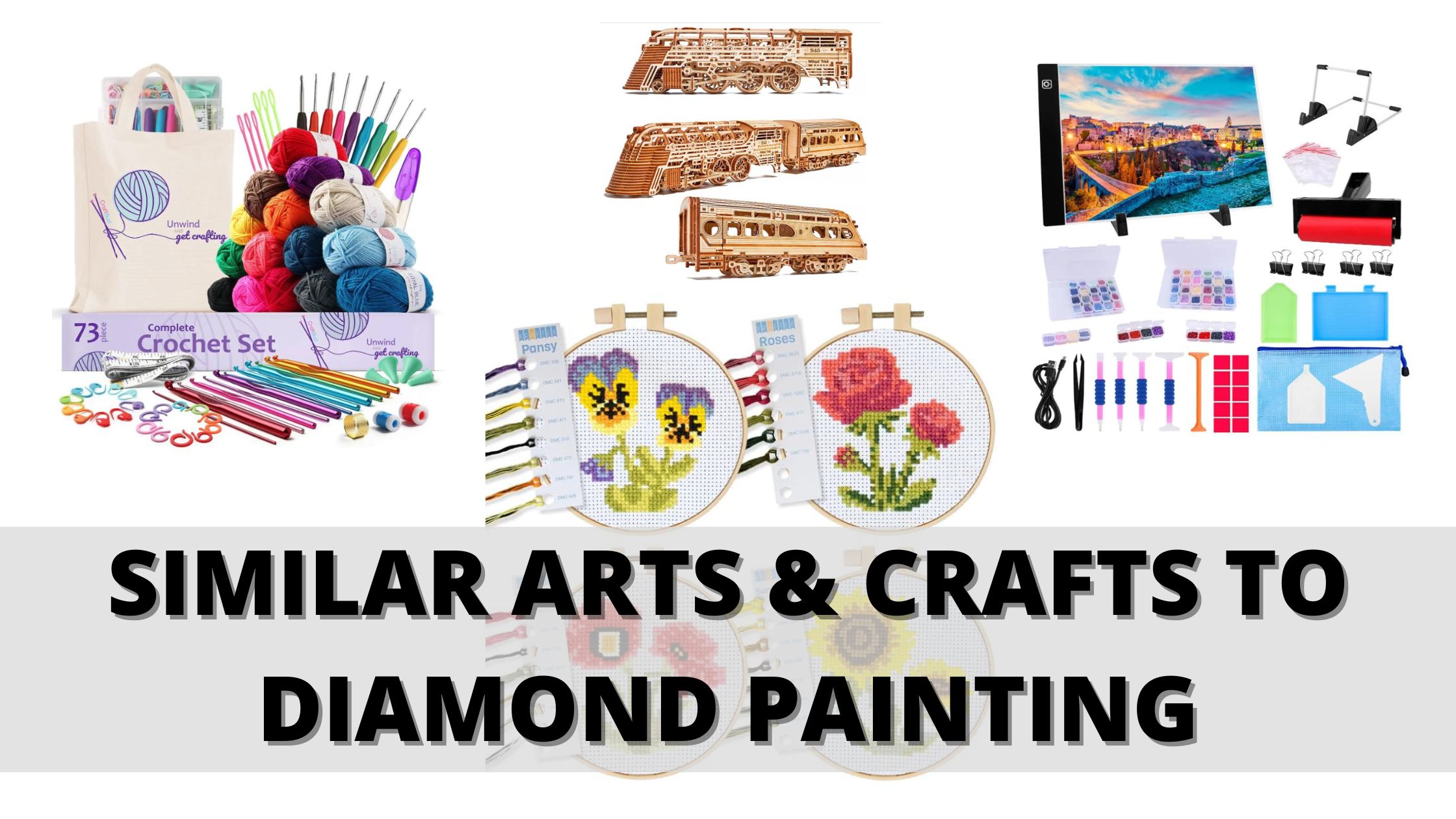 Read more about the article Similar Arts & Crafts & Activities to Diamond Painting