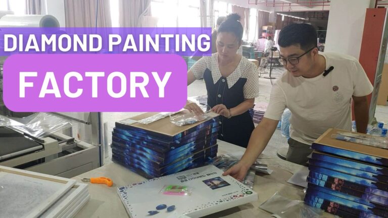 Read more about the article How does a Diamond Painting Factory Manufacture its Products?