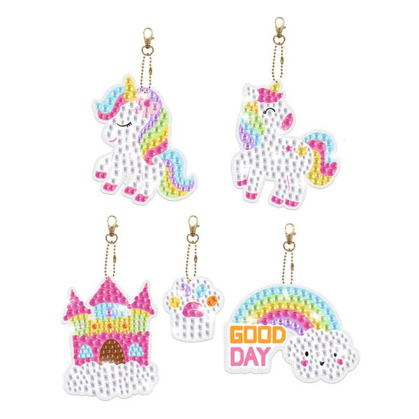 diamond painting keychain